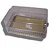 קופסת הגנה לתרמוסטט בינוני שקוף 16x9x7.6 ומנעול
