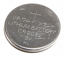 ����� ������ 3V CR2032 ����� REAL-TIME ������� VLTS