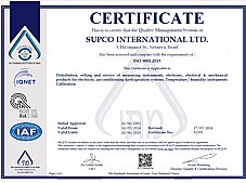 ������ Certificate ISO9001