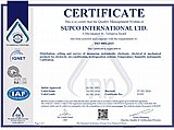 ������ Certificate ISO9001