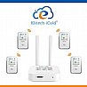 מרכזיית איסוף נתונים עם צג אלחוטית ב WIFI/4G/LoRa1km מ 100 אוגרי RCW3200 של טמפרטורה ולחות