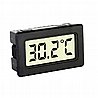 מד טמפרטורה לפנל עם רגש חיצוני 1 מטר 50°C/+70°C ±1°C-